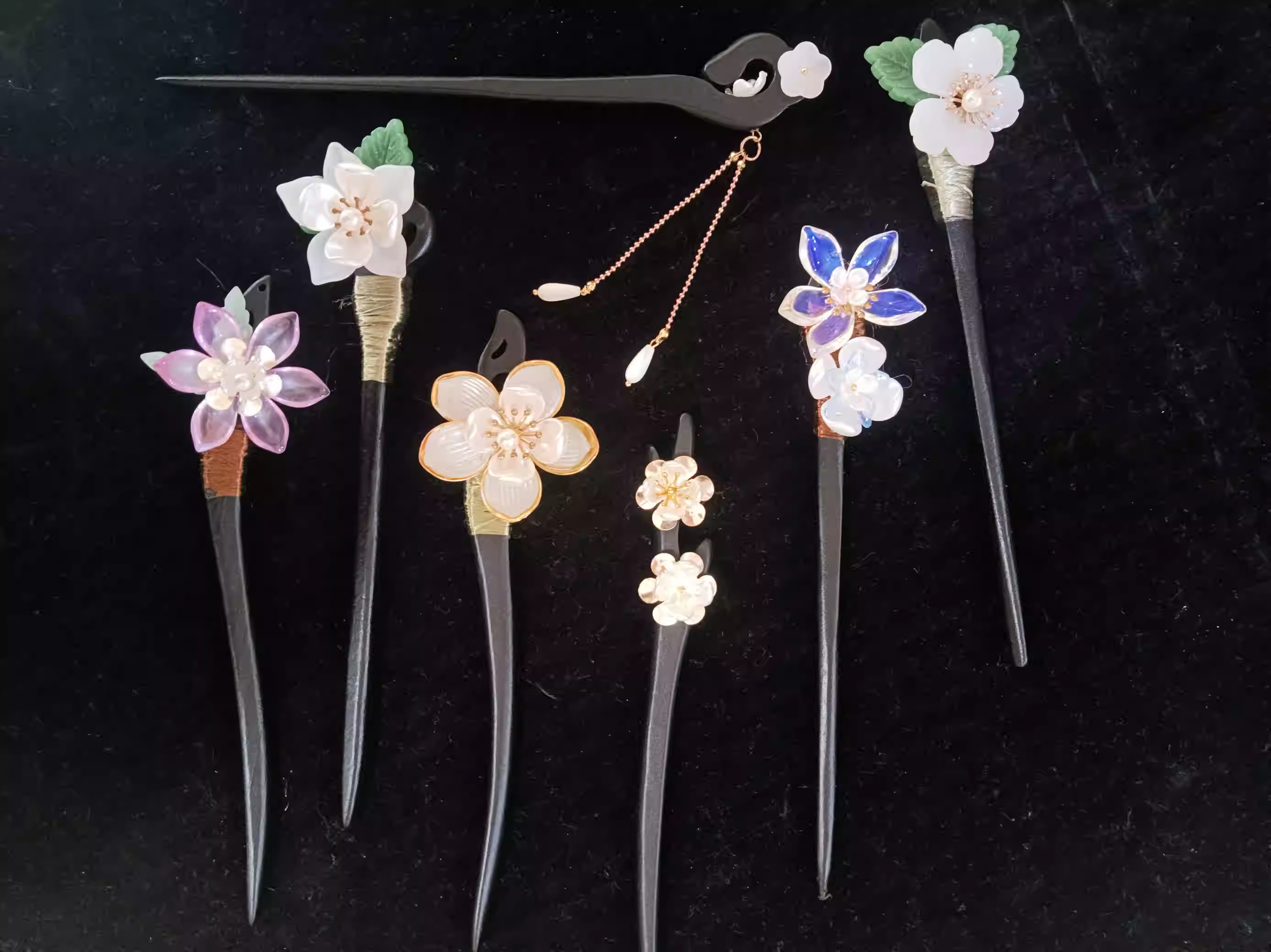 Purely handmade Chinese hairpin