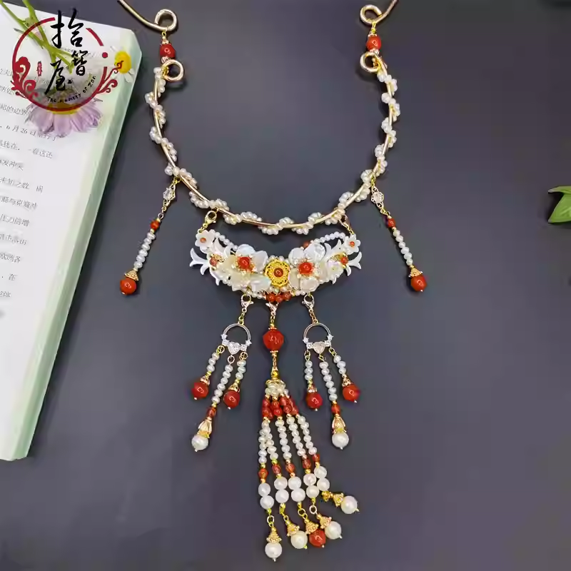 Original handmade retro colla