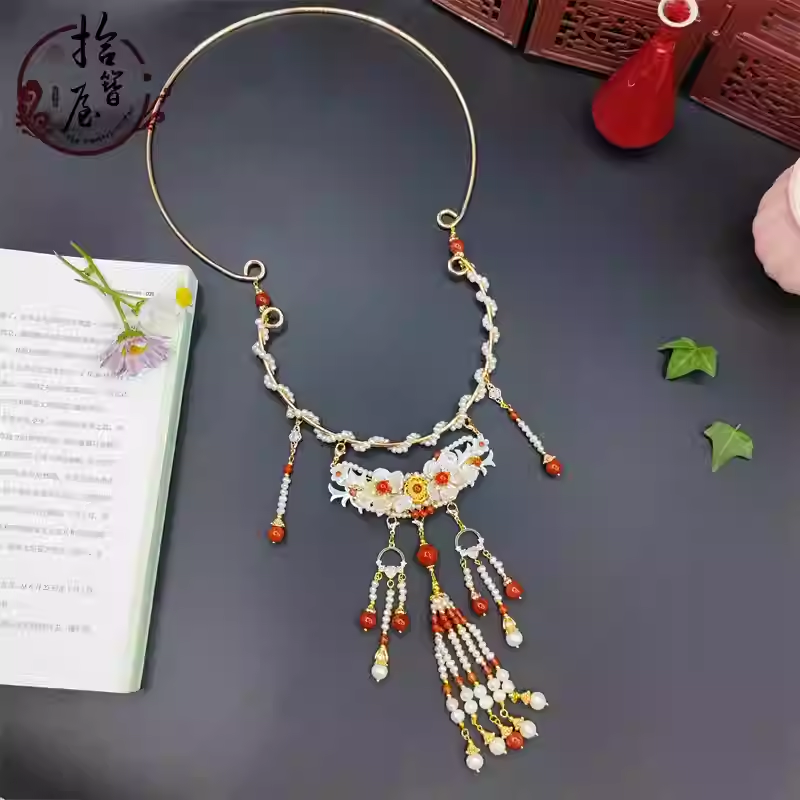 Original handmade retro colla