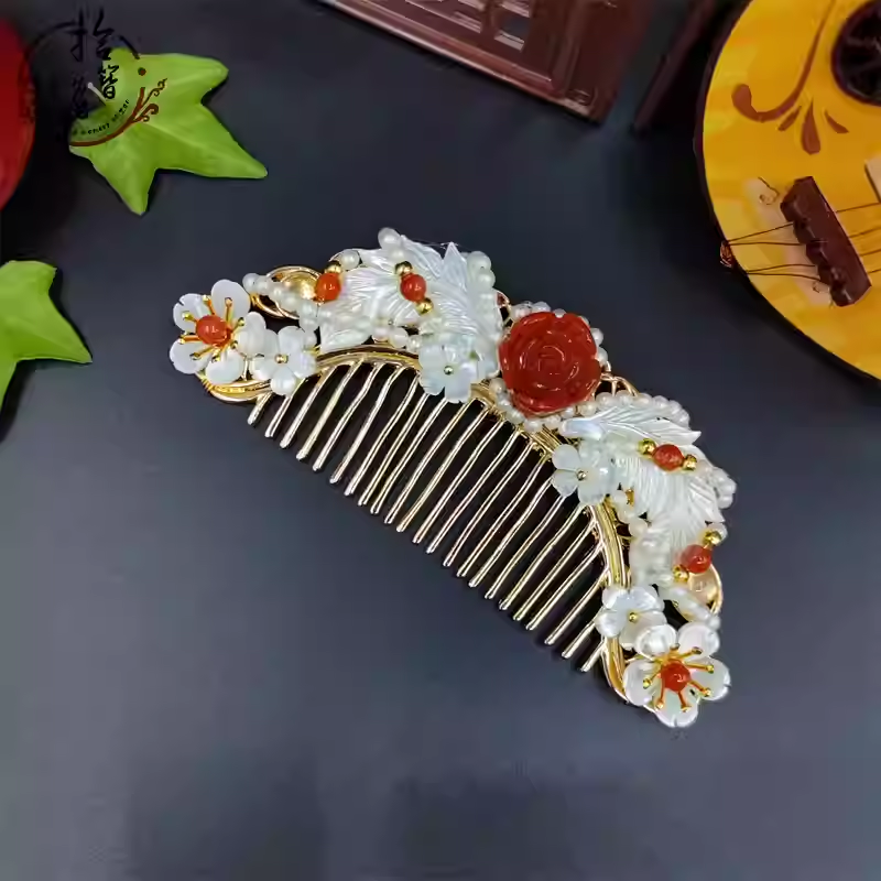 Bridal wedding hair ornament set