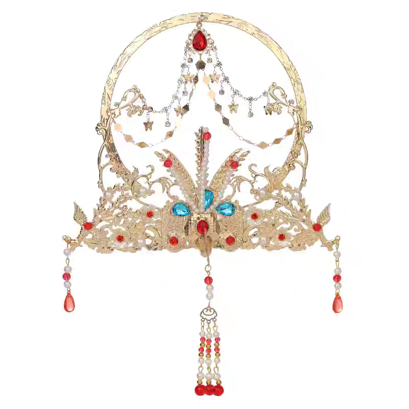 Aureole Crown for Dunhuang's Flying Apsara Holy Maidens