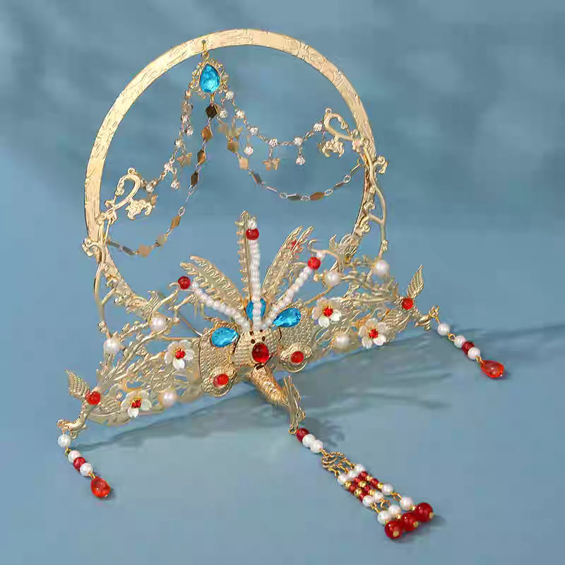 Aureole Crown for Dunhuang's Flying Apsara Holy Maidens
