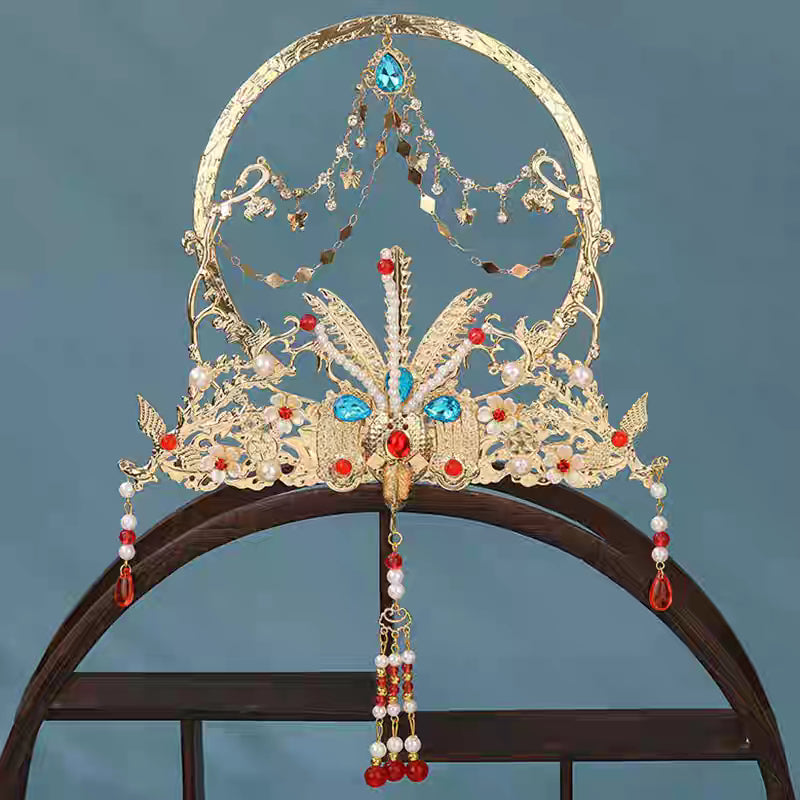 Aureole Crown for Dunhuang's Flying Apsara Holy Maidens