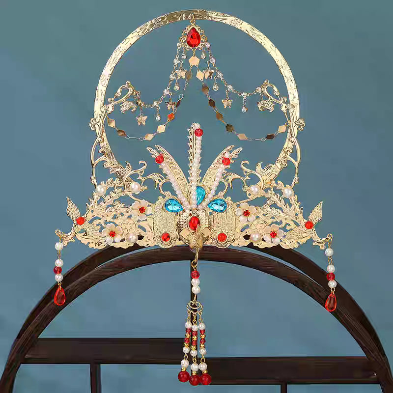 Aureole Crown for Dunhuang's Flying Apsara Holy Maidens
